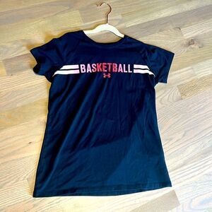 Under Armour Heat Gear Basketball Tee Loose Fit Size Youth L